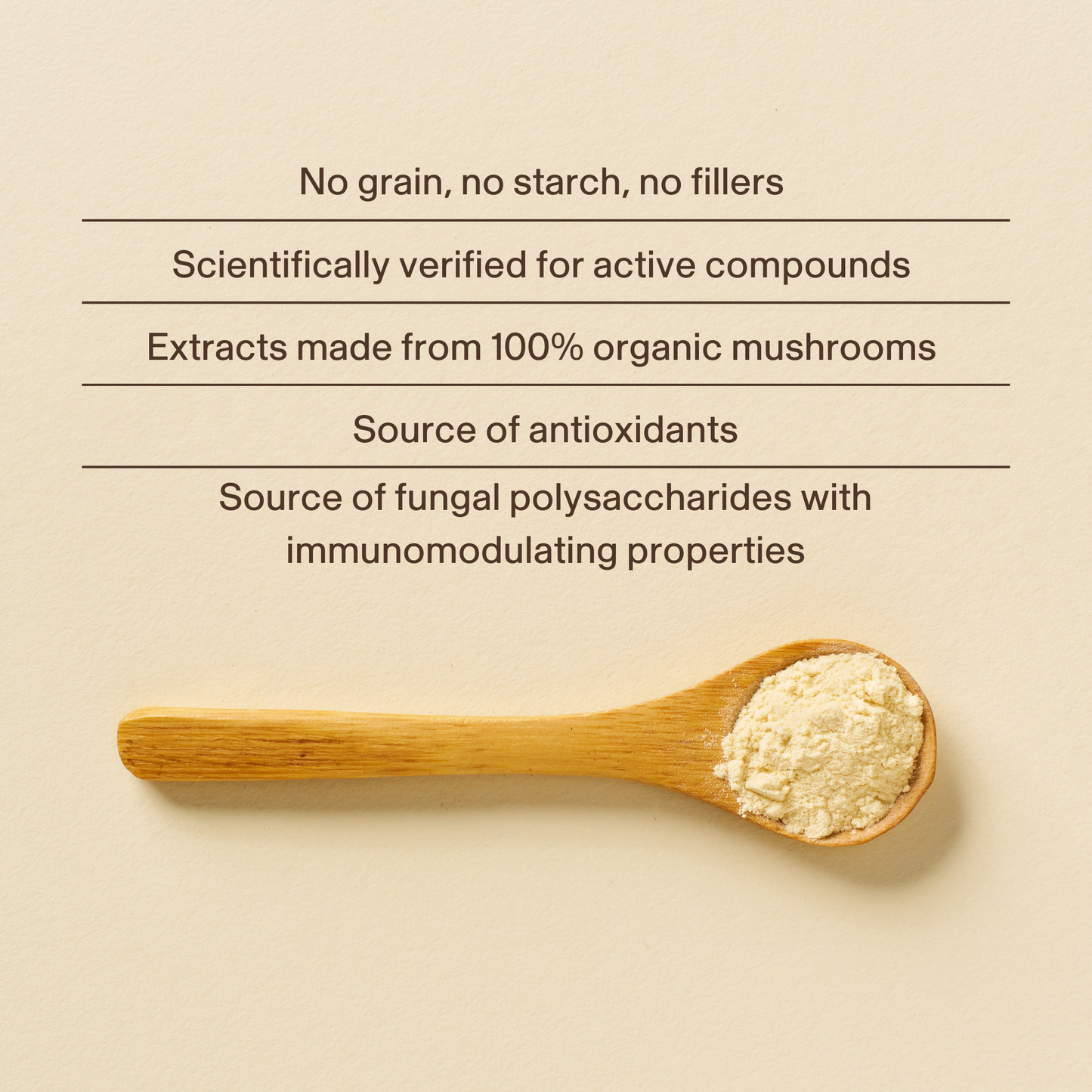Ergo+ Ergothioneine Supplement by Real Mushrooms is an organic, antioxidant-rich mushroom powder rich in polysaccharides for immune support and L-ergothioneine, a unique mushroom antioxidant.