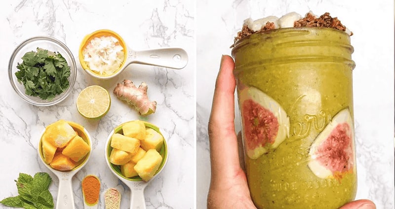 Tropical Greens Smoothie