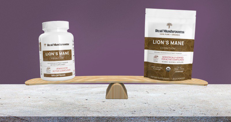 Mushroom Pills vs. Powders: 4 Tips to Help You Choose cover