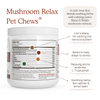 Real Mushrooms' Calm Pet Bundle relax pet chews with Reishi mushroom.