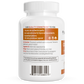 White bottle with brown label featuring product details, usage directions, storage info, and barcode. Real Mushrooms' Organic Cordyceps Extract Capsules emphasize quality and Cordyceps for stamina and energy support.