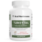 Real Mushrooms' Turkey Tail Mushroom Capsules, rich in beta-glucans, offer immune support.