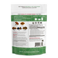A package of Real Mushrooms' 5 Defenders Organic Mushroom Complex - Bulk Powder with a label on it.