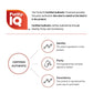 Infographic about the Purity-IQ Certified Authentic Trustmark features icons and summaries on product identity, purity, and consistency. Highlights include details on Real Mushrooms' Organic Chaga Extract Capsules' sourcing and the role of Beta-glucans in maintaining integrity.