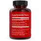 A bottle of RealClarity - Lion's Mane, Ashwagandha, Rhodiola and Bacopa supplements with a red label from the brand Real Mushrooms.